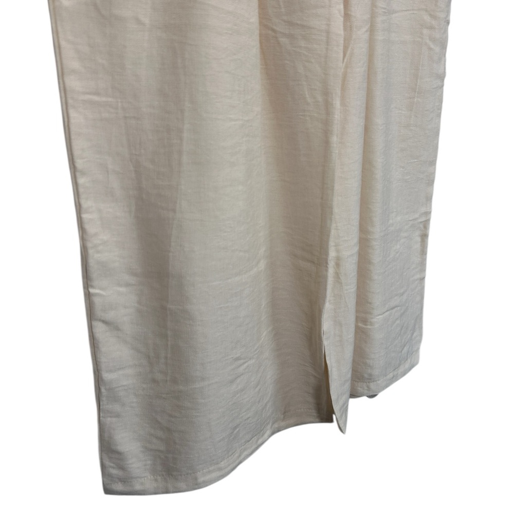 Women's Cream Wide-Leg Pants & Vest Set - Picture 11 of 14